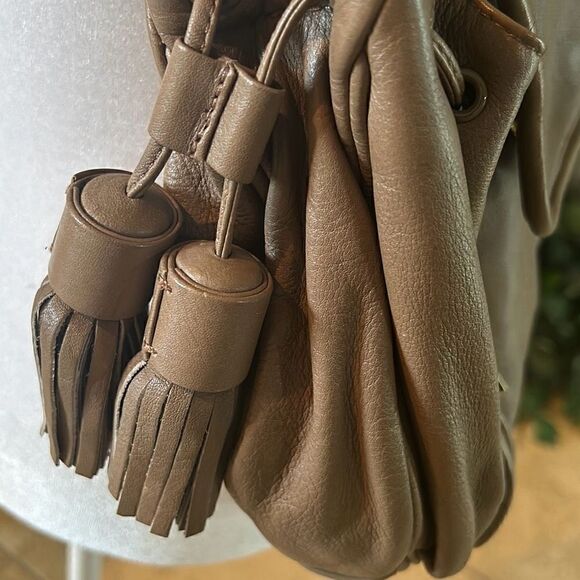 See By Chloe Large Shoulder Bag Dark Brown Soft Leather Multipocketed Carryall - Picture 4 of 16